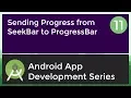 Android Application Development Tutorial for Beginners - 2017 SeekBar value to ProgressBar