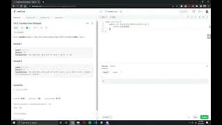 LeetCode Problem Smallest even multiple Competitive Programing With Java Codolearn