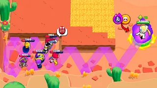 999IQ HYPERCHARGE BUFFIE BROKE THE GAME!|Brawl Stars Funny Moments & Fails & Glitches #1566