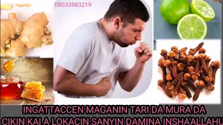 ingattaccen maganin tari da mura da ciwan kai a lokacin sanyin damina inshaallahu 