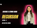 Recursion Lecture 5 - Reverse a String Using Recursion in Java Java DSA Series