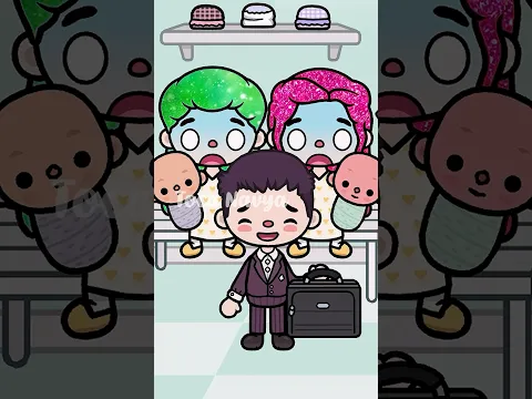 He has two wifes🤰🏼😡 #tocalifeworld #tocaboca #gaming #youtubeshorts #shorts #yt #fyp