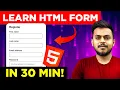 Learn Html Forms in 30 Minutes