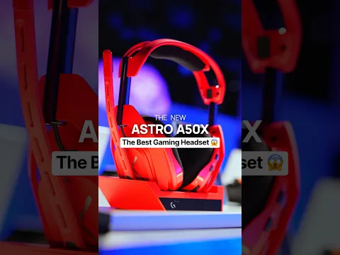 The NEW Logitech A50X Mars Red Edition! π±
