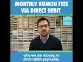 PAYING KUMON FEES VIA DIRECT DEBIT