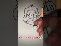 Drawing a cartoon character Dope