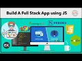 Learn to Build a Full Stack Application using JS Beginner to Advance Tamil Hacks