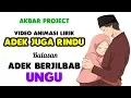 Download Lagu Adek Juga Rindu - Balasan Adek Berjilbab Ungu || Video Animasi Lirik