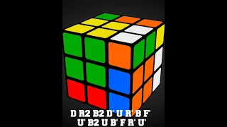 how to make python pattern in rubik s cube