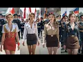 Lagu Compilation|The Beauty of Female Soldiers in Uniform 💂‍♀️✨