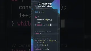 do while loop
