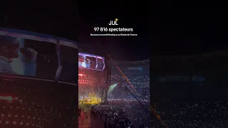 Le concert étincelant et record de JUL au Stade de France avec 97 816 spectateurs !