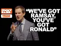 Download Lagu Jimmy's SAVAGE Takedown of American Heckler Insulting British Food | Jimmy Carr Crowd Work