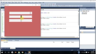 How to Create Form scrollbar with color in VB