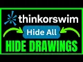 How To HIDE DRAWINGS On ThinkorSwim QUICK EASY 2026