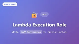 Lambda Execution Role Master IAM Permissions for AWS Lambda Functions