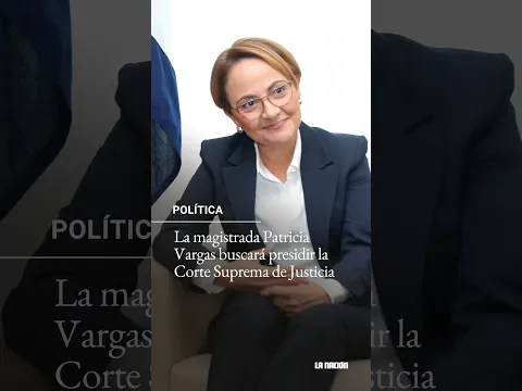Patricia Vargas oficializa su candidatura a la presidencia de la Corte Suprema