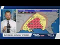 TIMELINE Powerful storm sweeping across the country this weekend