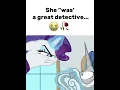 Detective Rarity Had to Investigate