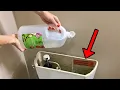 I put vinegar in my mom s toilet WATCH WHAT HAPPENS