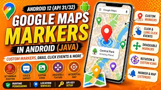 ANDROID - GOOGLE MAP MARKERS