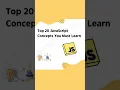Top 20 JavaScript Interview Questions 2025 JavaScript Interview Questions Answers