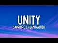 Download Lagu Sapphire \u0026 Alan Walker - Unity (Lyrics)
