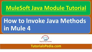 MuleSoft Java Module Tutorial Invoke Java Method in MuleSoft Mule 4 Invoke Invoke Static Demo