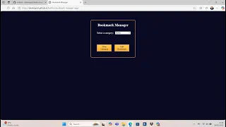Bookmark Manager App - JavaScript Project