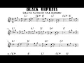 Black Orpheus - Paul Desmond SOLO TRANSCRIPTION