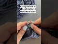 How to knit k2tog and ssk in combination continental style