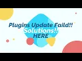 Plugin Update Failed on Localhost Wordpress Solutions