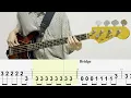 どうかしてる/ベースTAB/WurtS/ダンダダン第2期エンディング