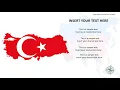 Turkey Map for PowerPoint Template
