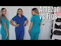 FIGS VS CHEAP AMAZON SCRUBS HONEST TRY-ON REVIEW