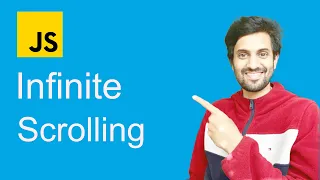 Infinite Scrolling with Intersection Observer API - Javascript Tutorial