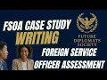 FSOA Case Management Exercise Explained BLUF Method for Future Diplomats