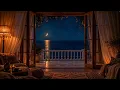 Ocean Sleep Music 3 Hours 🕯️ Relax: Candlelight Glows Over Moonlit Waves