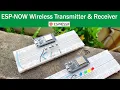 ESPNOW Wireless Transmitter Receiver using ESP32 DIY 4 Channel Transmitter and Receiver