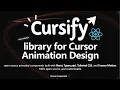18 Modern Cursor Animations React and Next js Cursify