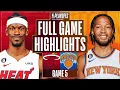 HEAT at KNICKS FULL GAME 5 HIGHLIGHTS May 10 2023