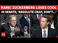 Foothills Of Creepy Tempers Fly As Mark Zuckerberg SHOUTS BACK At Senator In Tense Hearing