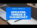 Bukkit Speed Coding Episode 3 - Updater Freeze Clearchat