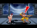 SHERMIE vs RAJAA DHALSIM - High Level Gameplay - KOF vs Street Fighter Mugen