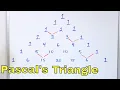 21 - Pascals Triangle Binomial Expansion