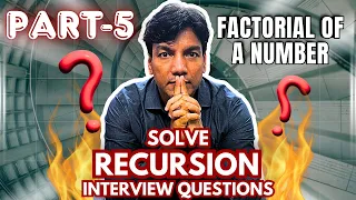 Dive into Recursion Simplifying Factorial in Java for Newbies Episode-8
