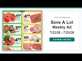 Save A Lot Weekly Ad 26 - 26 Best Deals