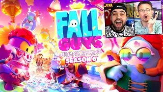 FALL GUYS 6. SEZON ÇIKTIII ???? YENİ HARİTALAR ! YENİ KOSTÜMLER !