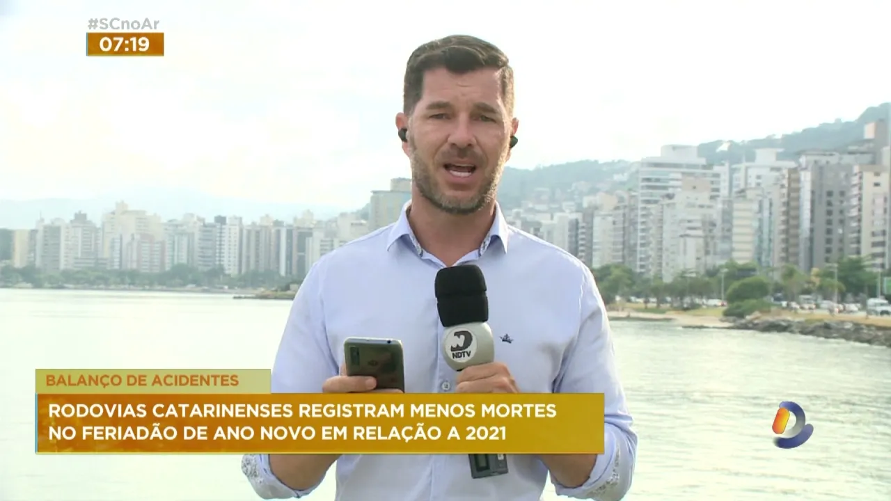 Rodovias catarinenses registram menos mortes no feriadão de Ano-Novo em relação a 2021