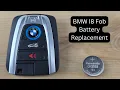 How To Replace or Change BMW I8 Series Remote Key Fob Battery 2014 - 2020